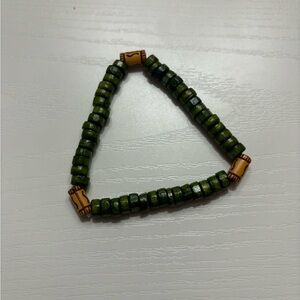 Vintage Style Bohemian Wooden Beaded Bracelet